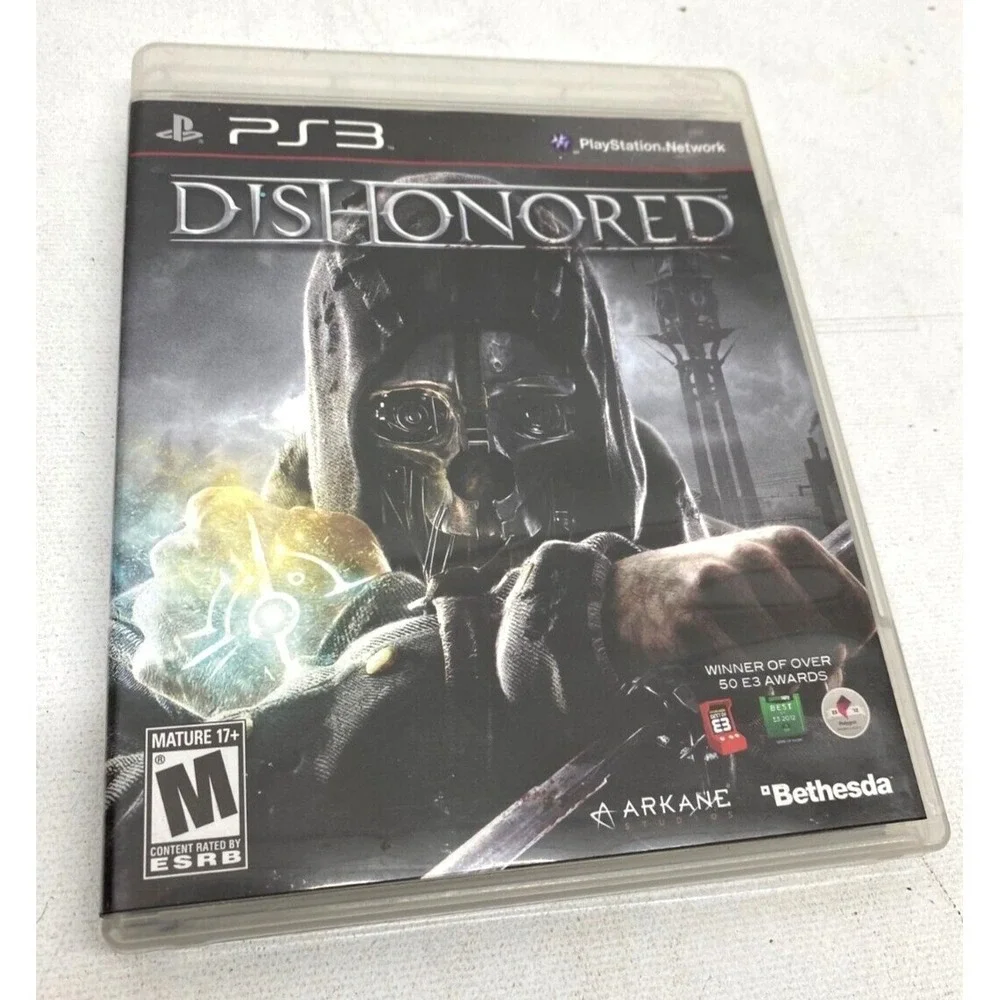DISHONORED Sony PlayStation 3 PS3 Complete: Game CD, Manual & Case SCRATCHLESS!